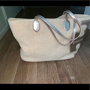 Tory Burch straw bag